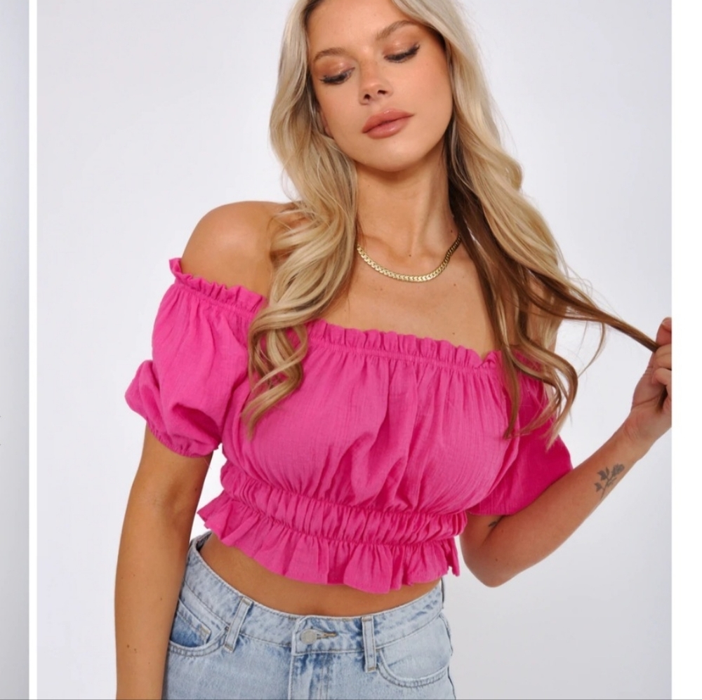 Pink top